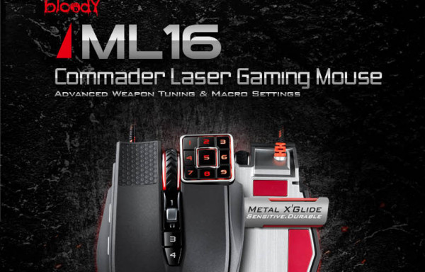 Геймърска лазерна мишка Bloody Commander ML-16